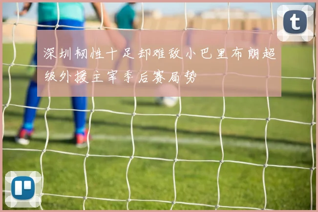 深圳韧性十足却难敌小巴里布朗超级外援主宰季后赛局势